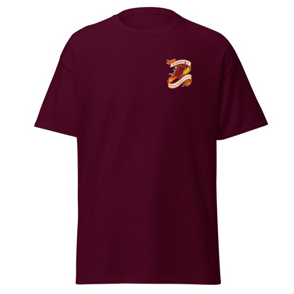 Mens Classic Tee Maroon Front 64f51a1ee6c60.jpg