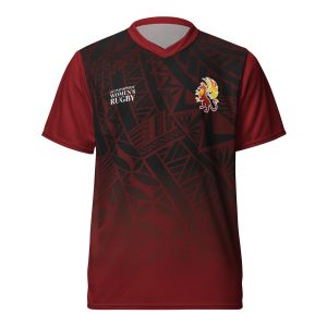 All Over Print Recycled Unisex Sports Jersey White Front 681df74241036.jpg
