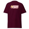 Unisex Classic Tee Maroon Front 681dfad1f2d74.jpg