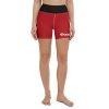 All Over Print Yoga Shorts White Front 68d31873013cd.jpg