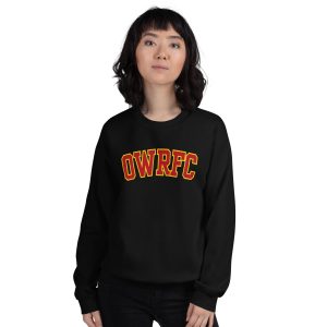 Unisex Crew Neck Sweatshirt Black Front 68d2ffba76dd3.jpg