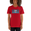 Unisex Staple T Shirt Red Front 633cb08623afa.jpg