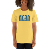 Unisex Staple T Shirt Yellow Front 633cb0862070a.jpg